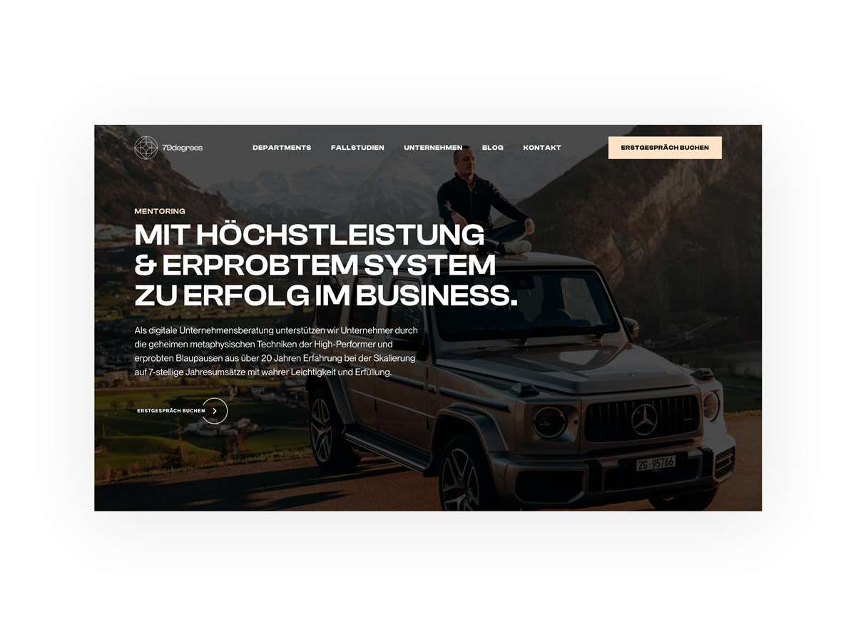 79degrees | Webdesign