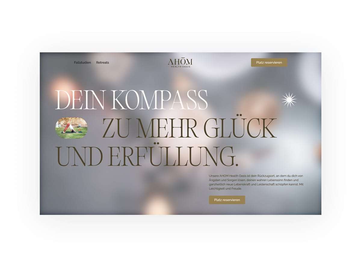 AHOM | Webdesign