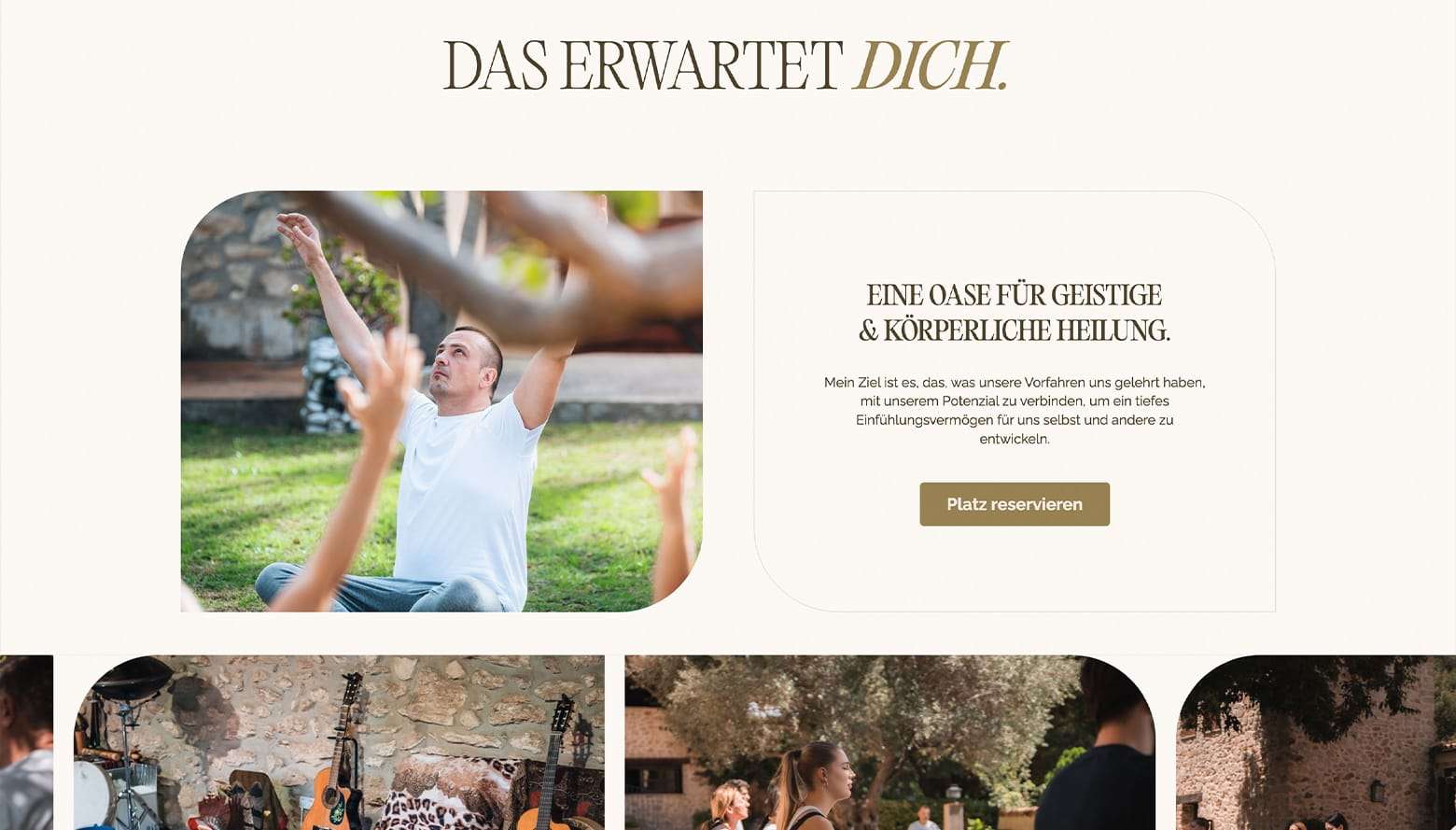 Die Health Oasis für deine Transformation.