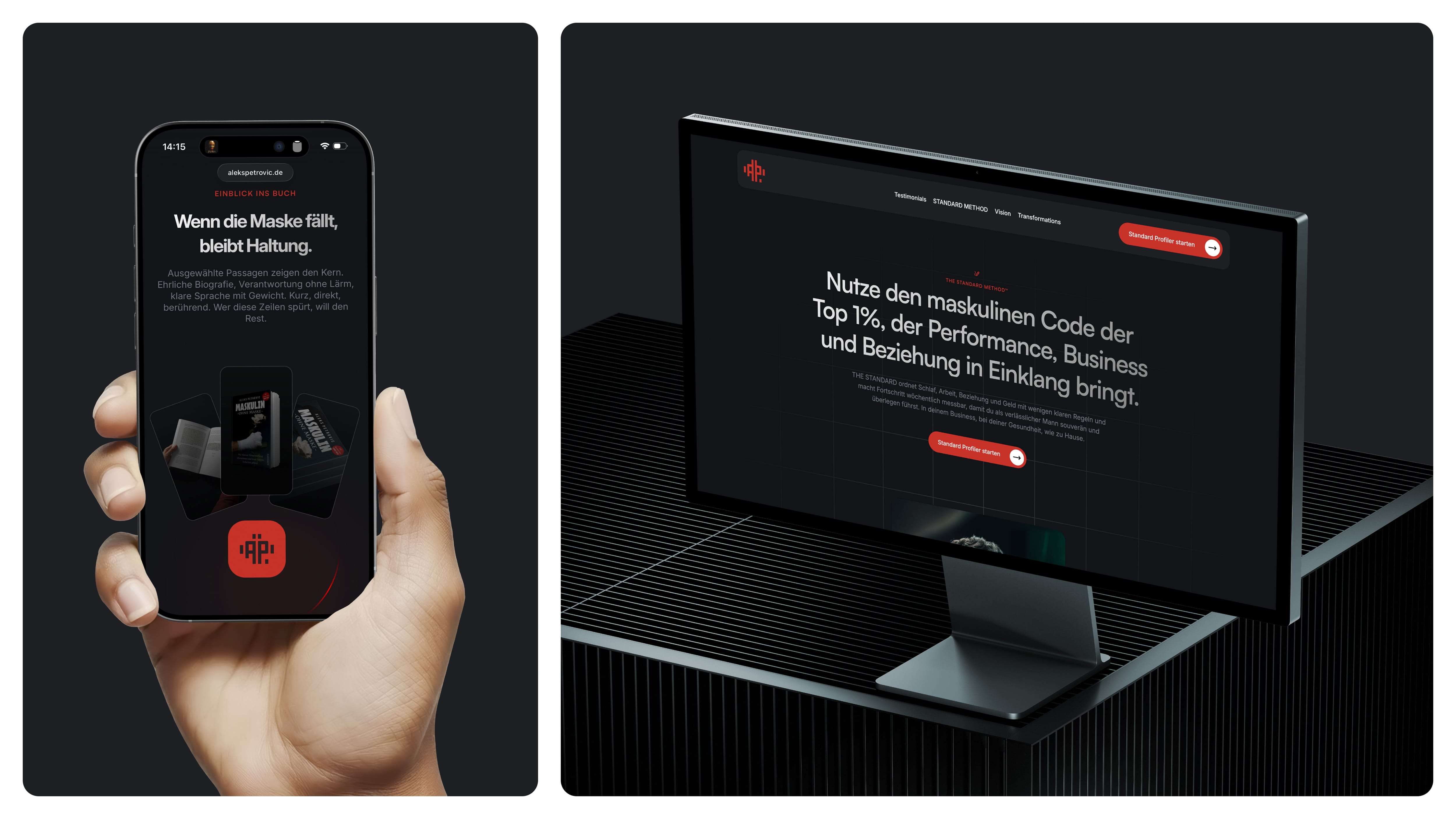 Aleks Petrović ist die Personal Brand für ruhige männliche Souveränität, die Verantwortung, Disziplin und gelebte Führung zu überprüfbaren Standards im Alltag systematisch formt.
