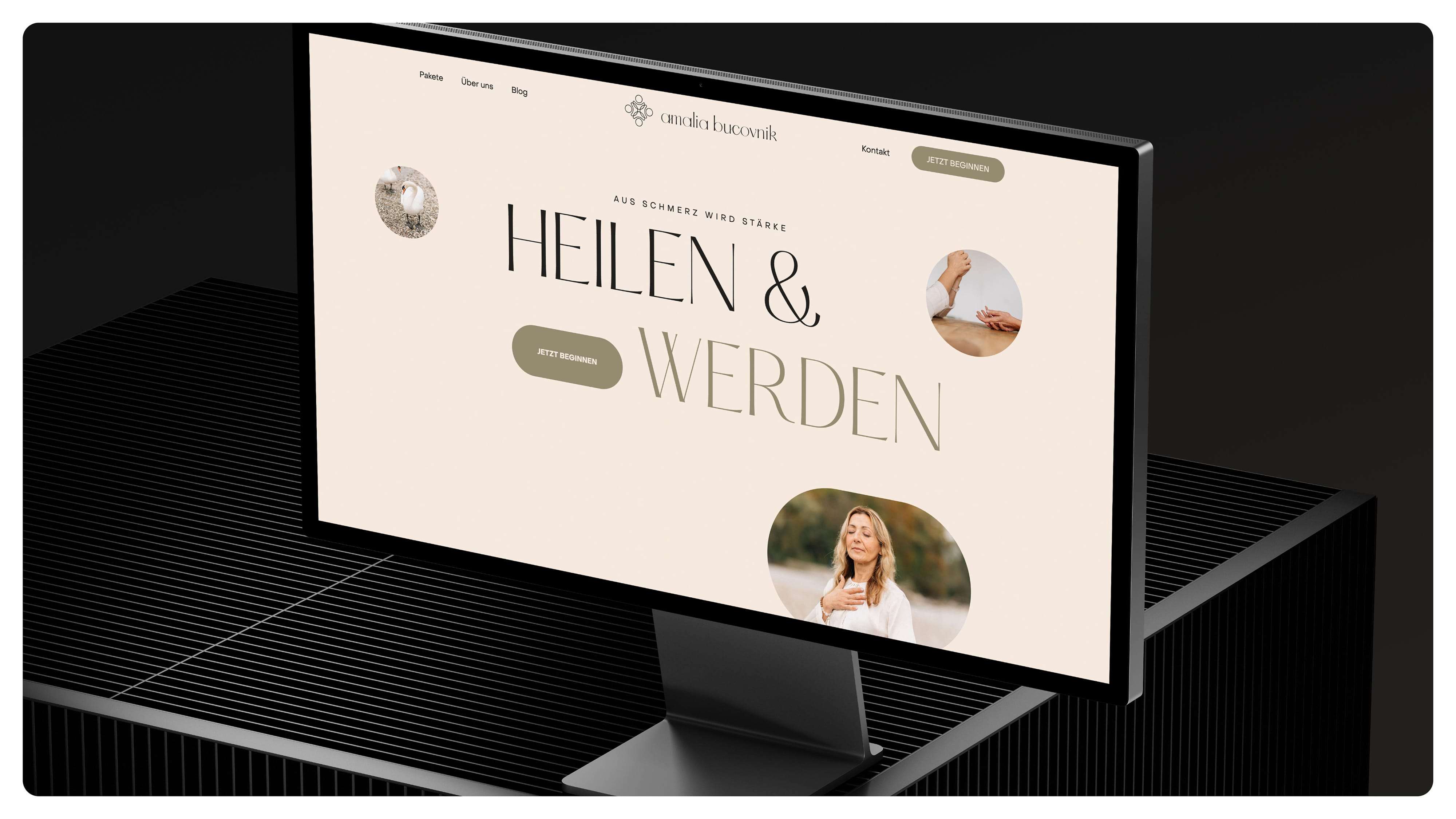 Amalia ist eine Executive Yoga Brand, die Breathwork, Meditation und Yoga in geführte, strukturierte Transformationsprogramme für Unternehmer, Führungskräfte und High-Performer übersetzt.