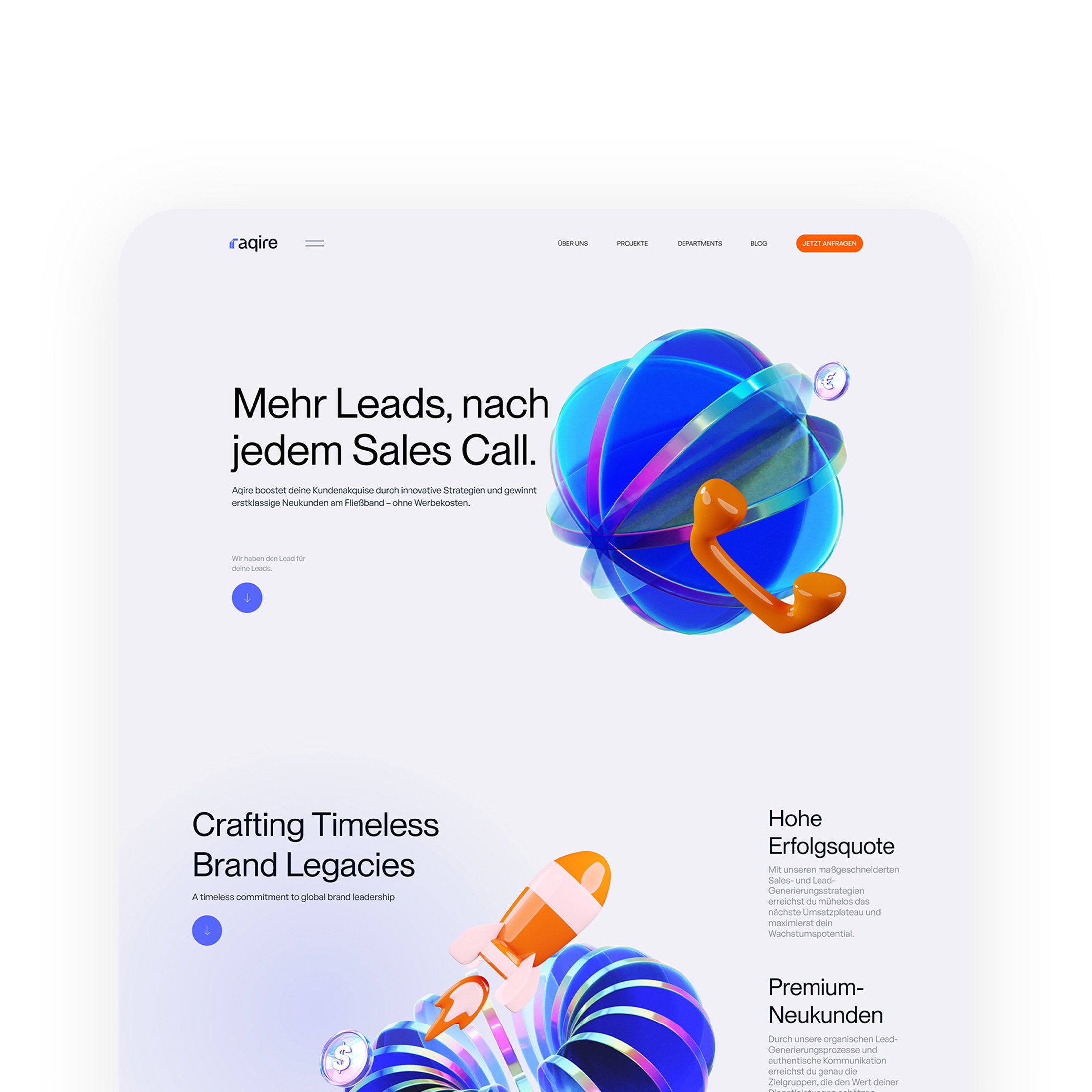 AQIRE | Webdesign
