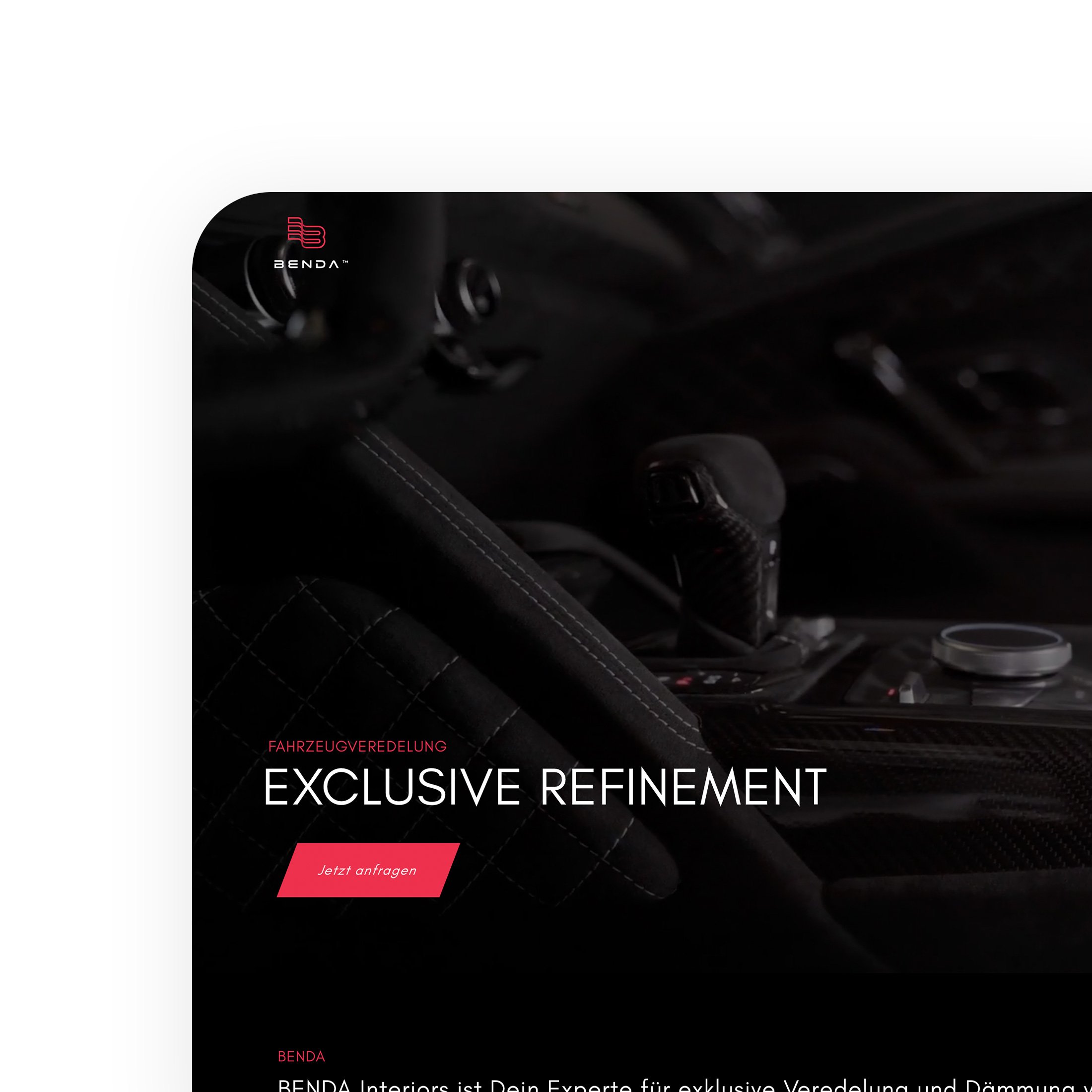 Benda Interiors | Webdesign
