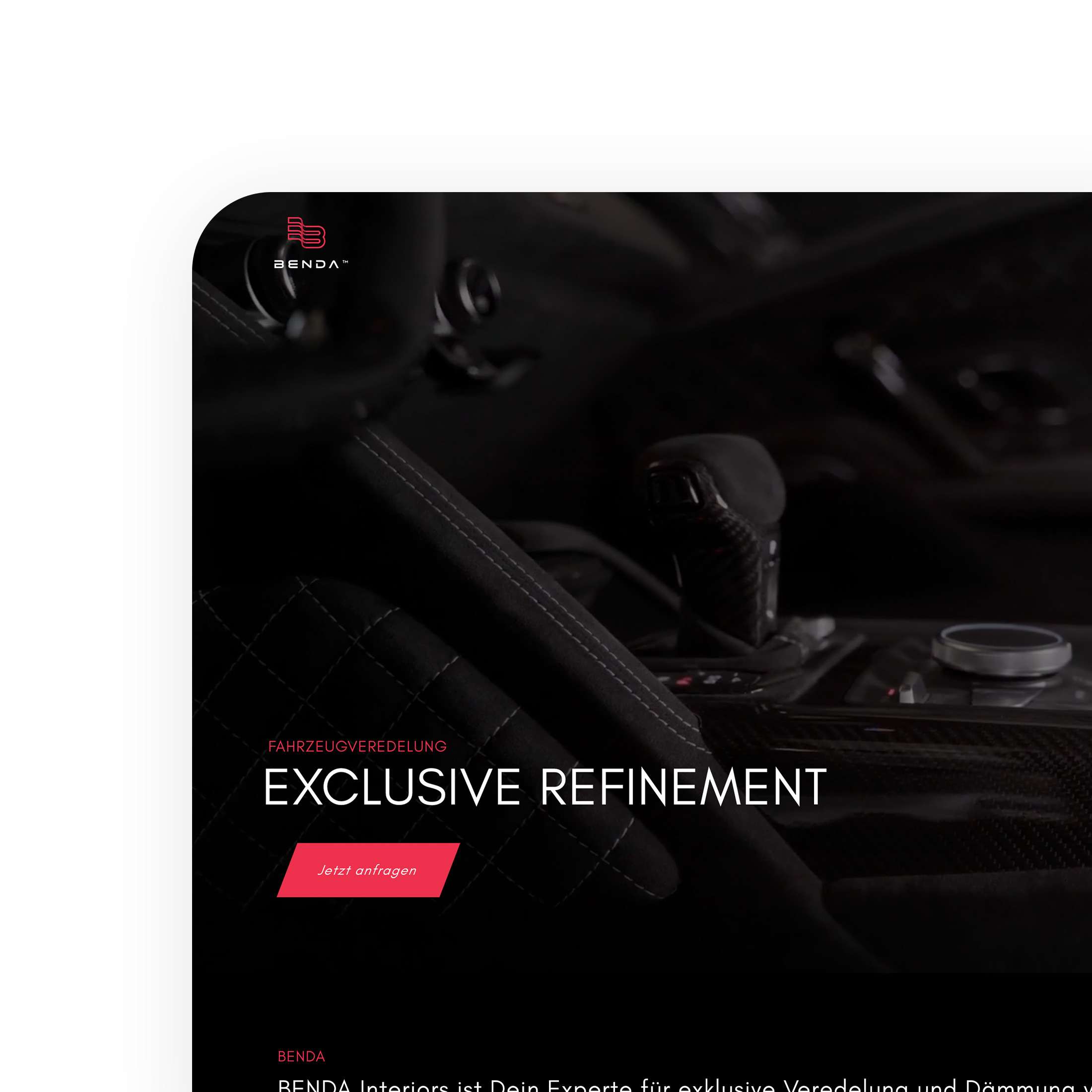 Benda Interiors | Webdesign