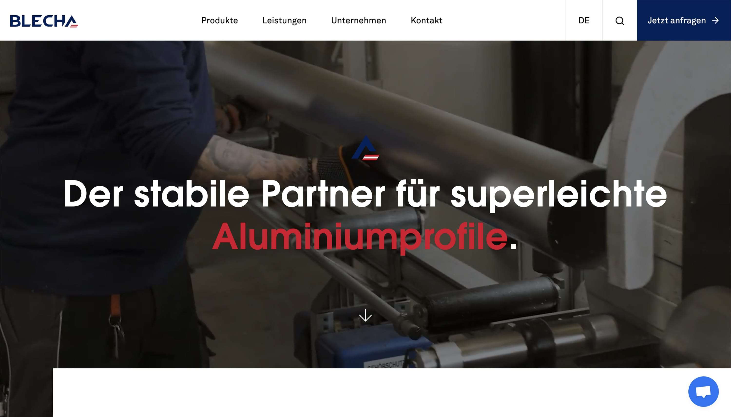 The stable partner for super-light aluminum profiles.