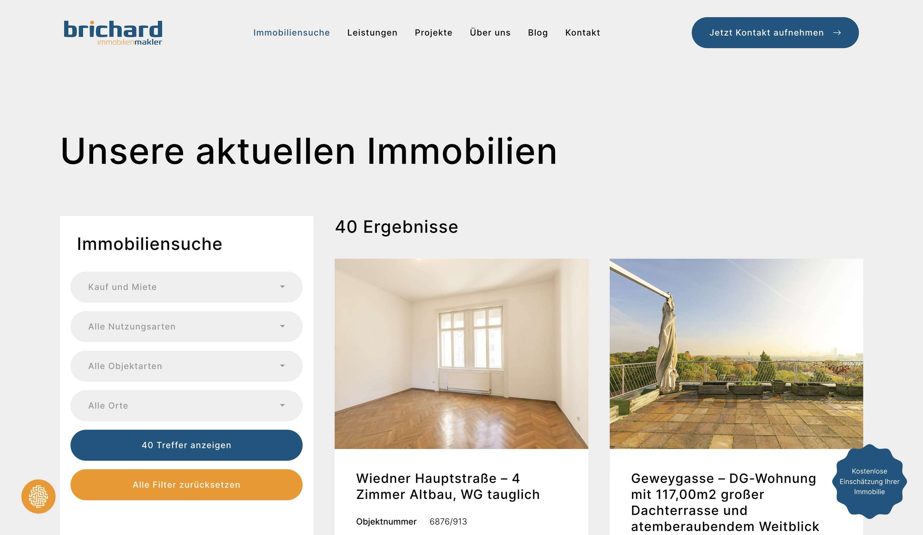 Take the real estate broker's image to the next level with Brichard.