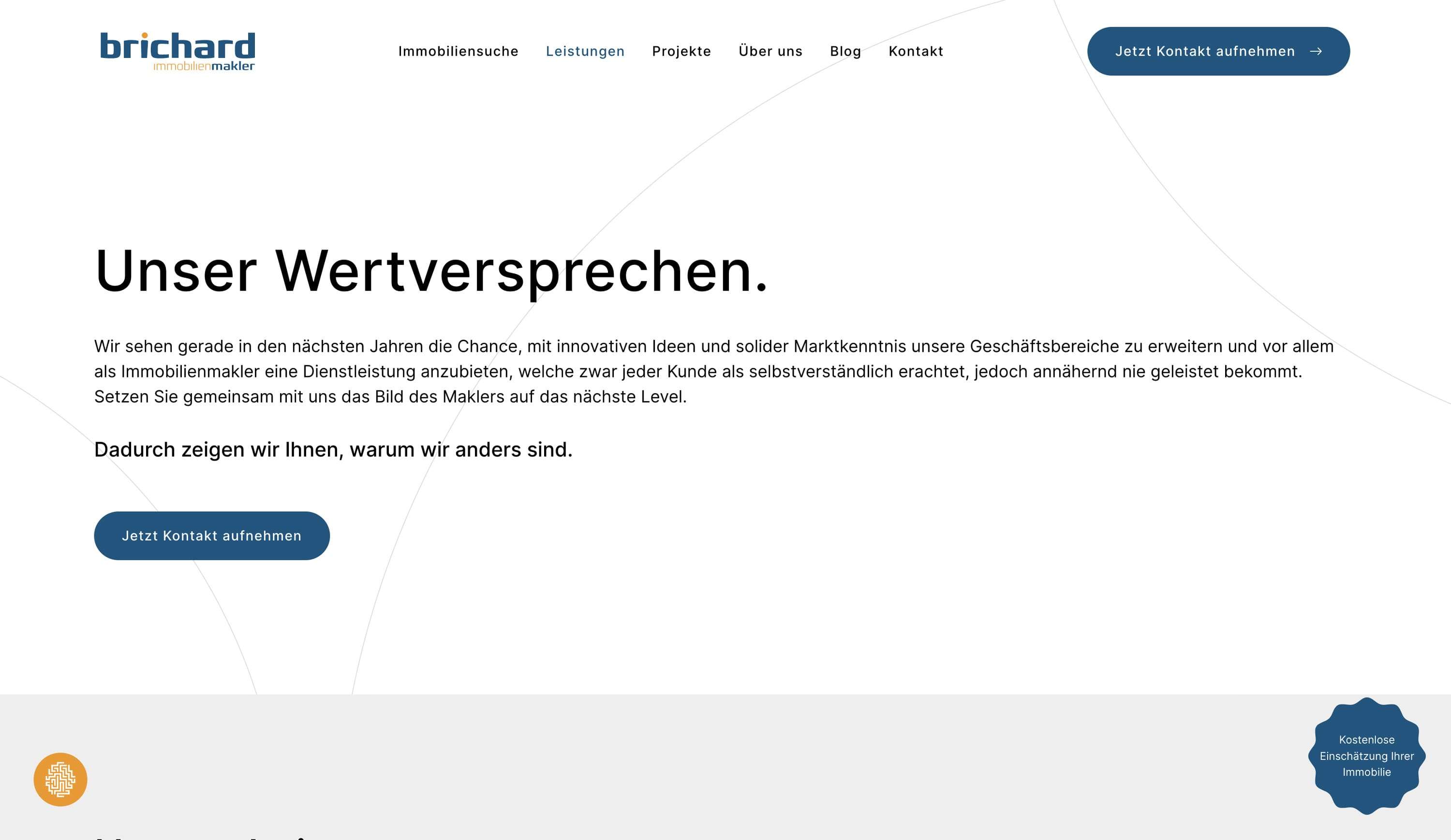 Setze gemeinsam mit Brichard das Bild des Maklers auf das nächste Level.