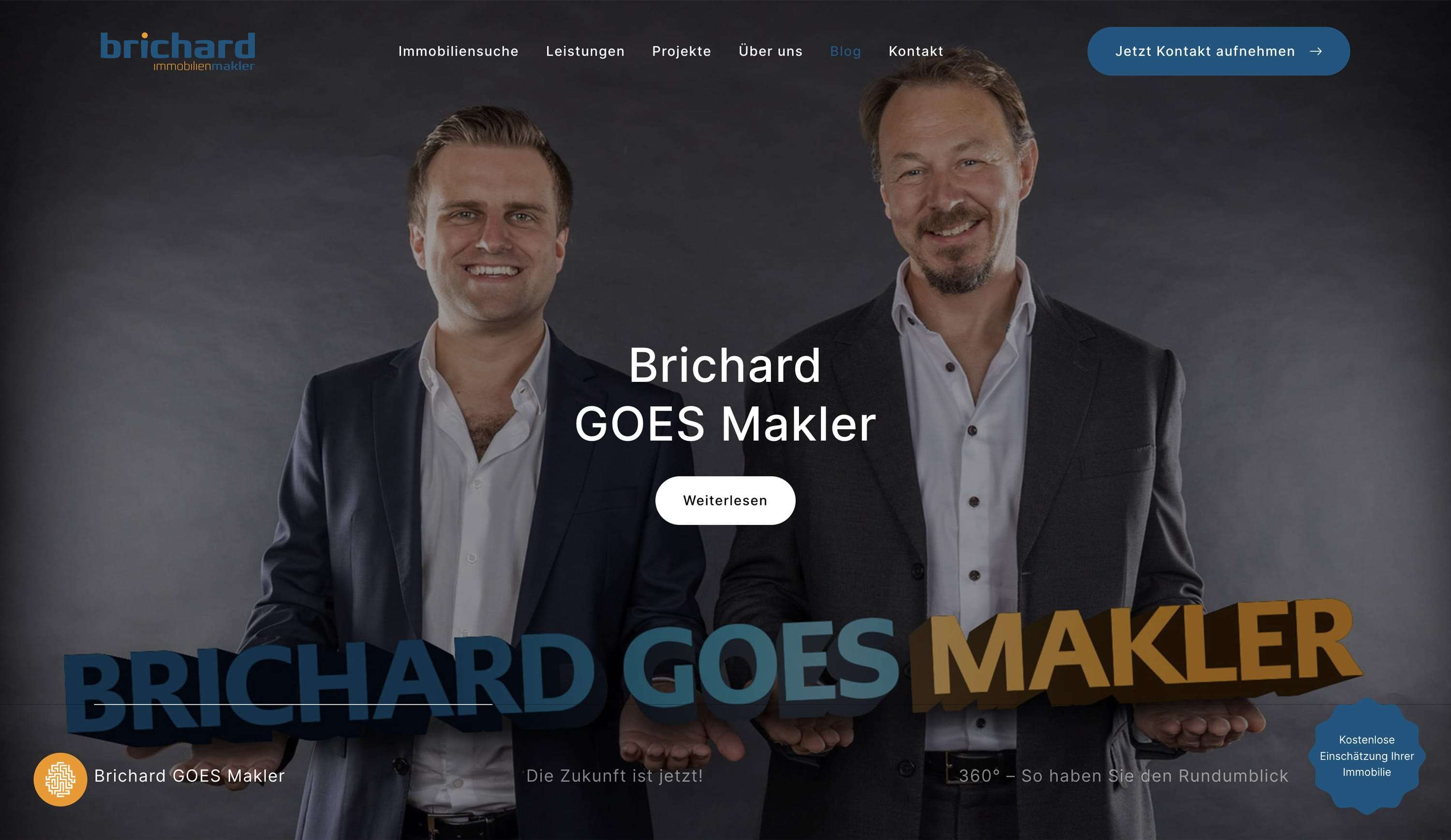 Take the real estate broker's image to the next level with Brichard.