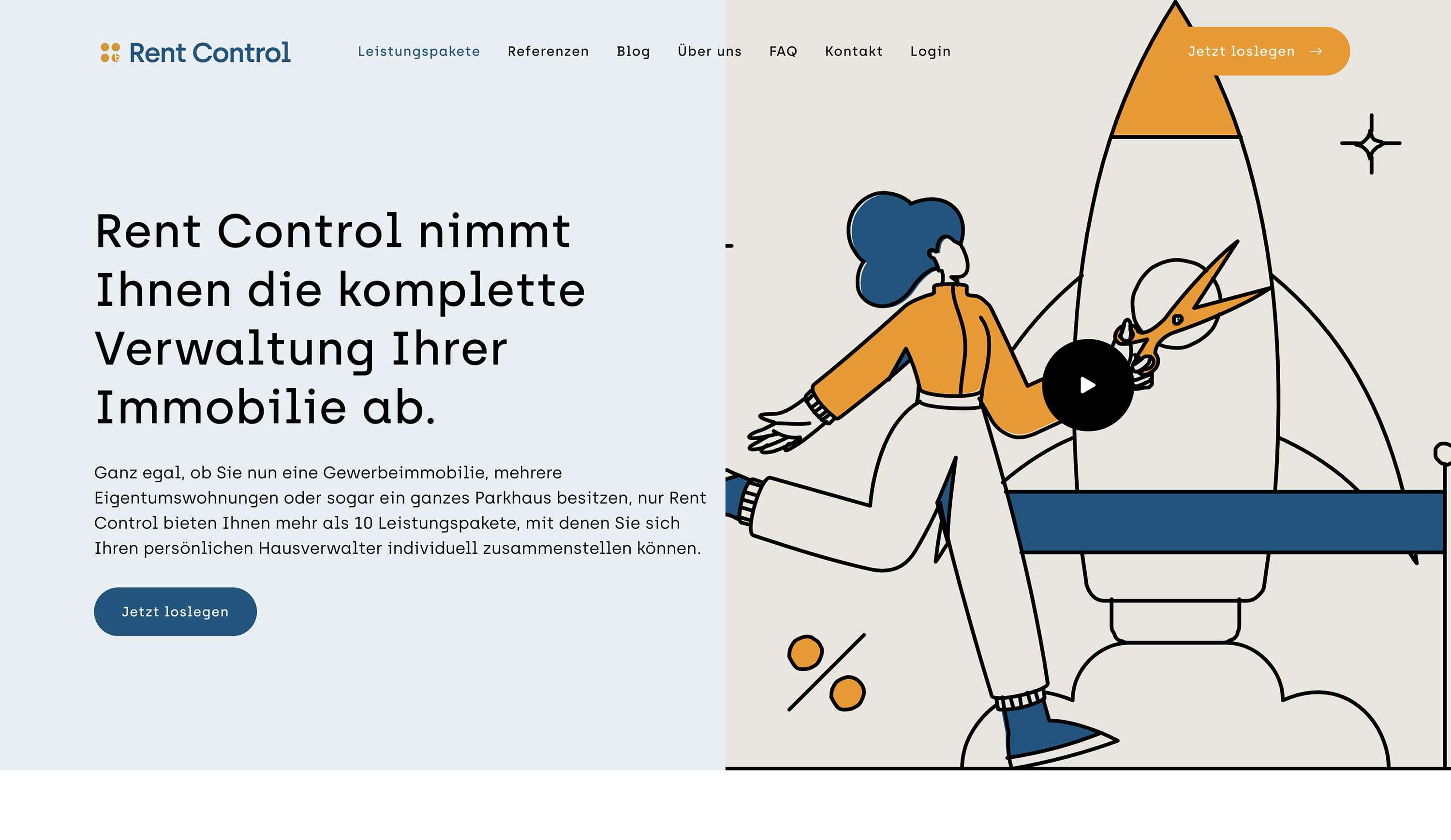 Rent Control takes care of the accounting, communication, administration and marketing of your property.