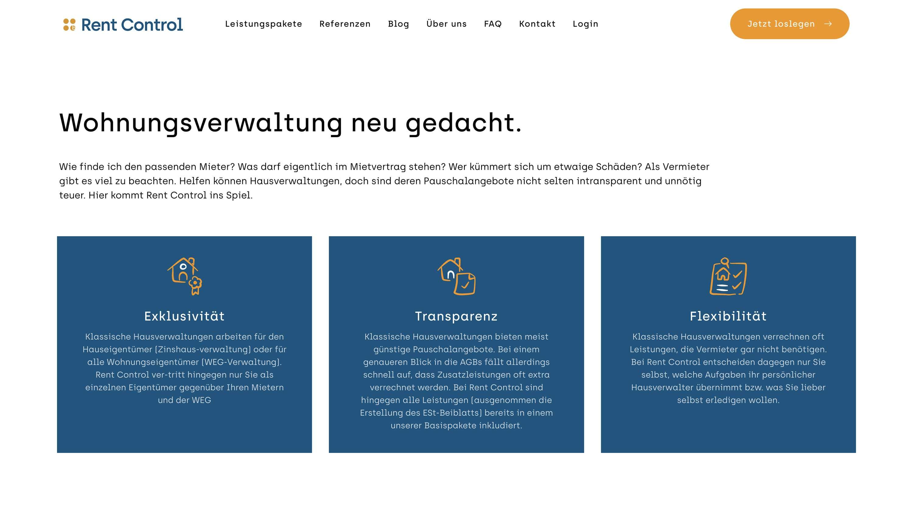 Rent Control takes care of the accounting, communication, administration and marketing of your property.