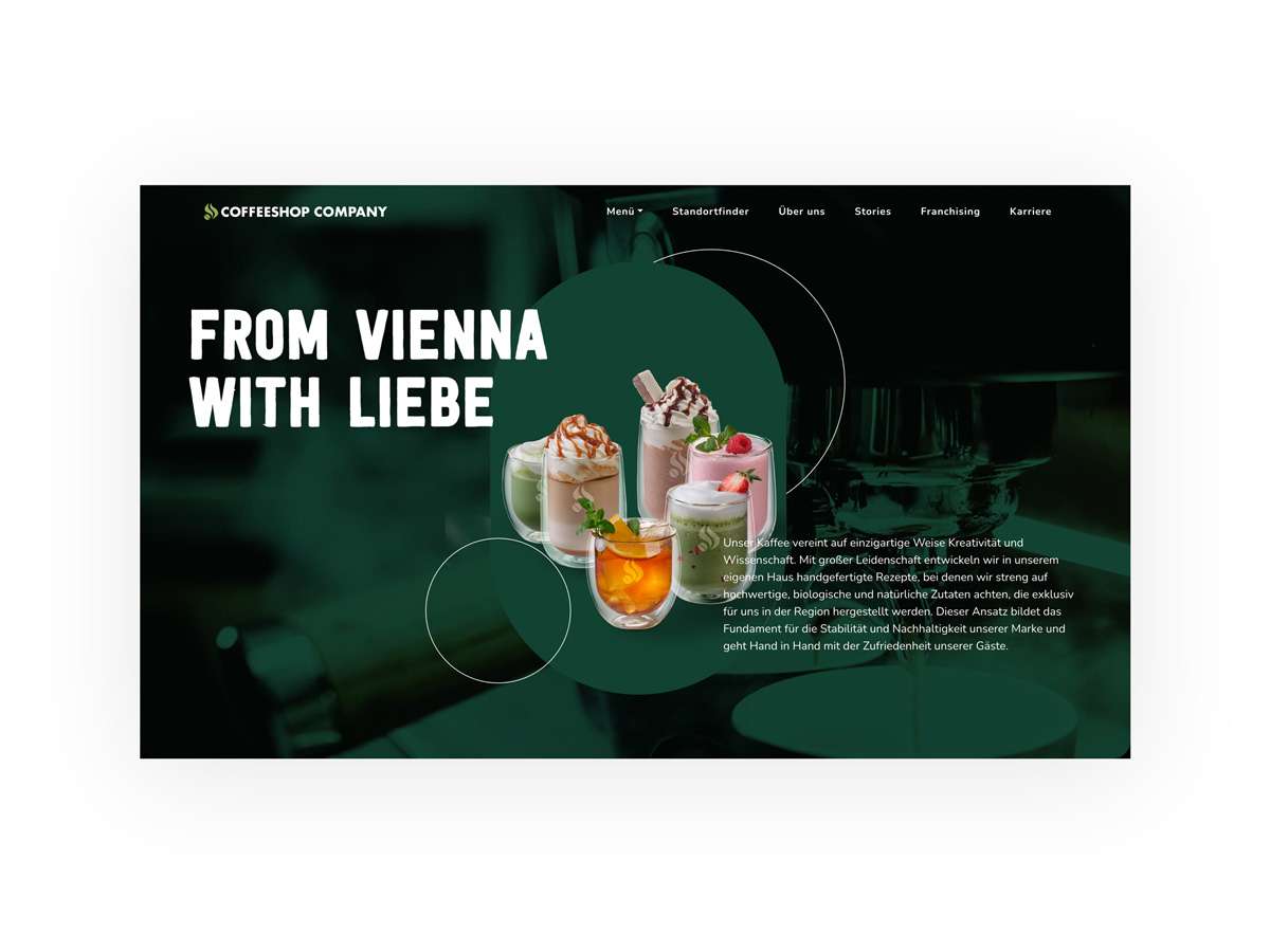 Coffeeshop Company | Webdesign