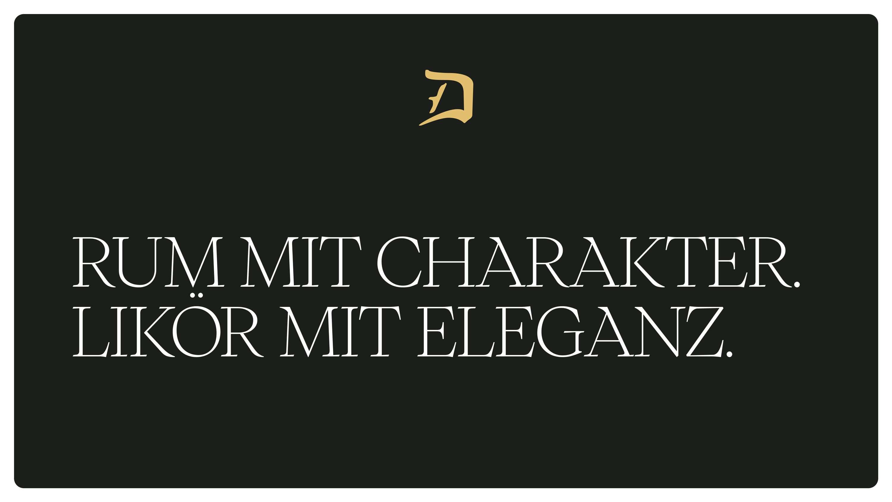 DARKGOLD is a premium spirits brand that stages rum and liqueur as quiet rituals, defined by iconic aesthetics and cultivated presence that make upper-premium tangible.