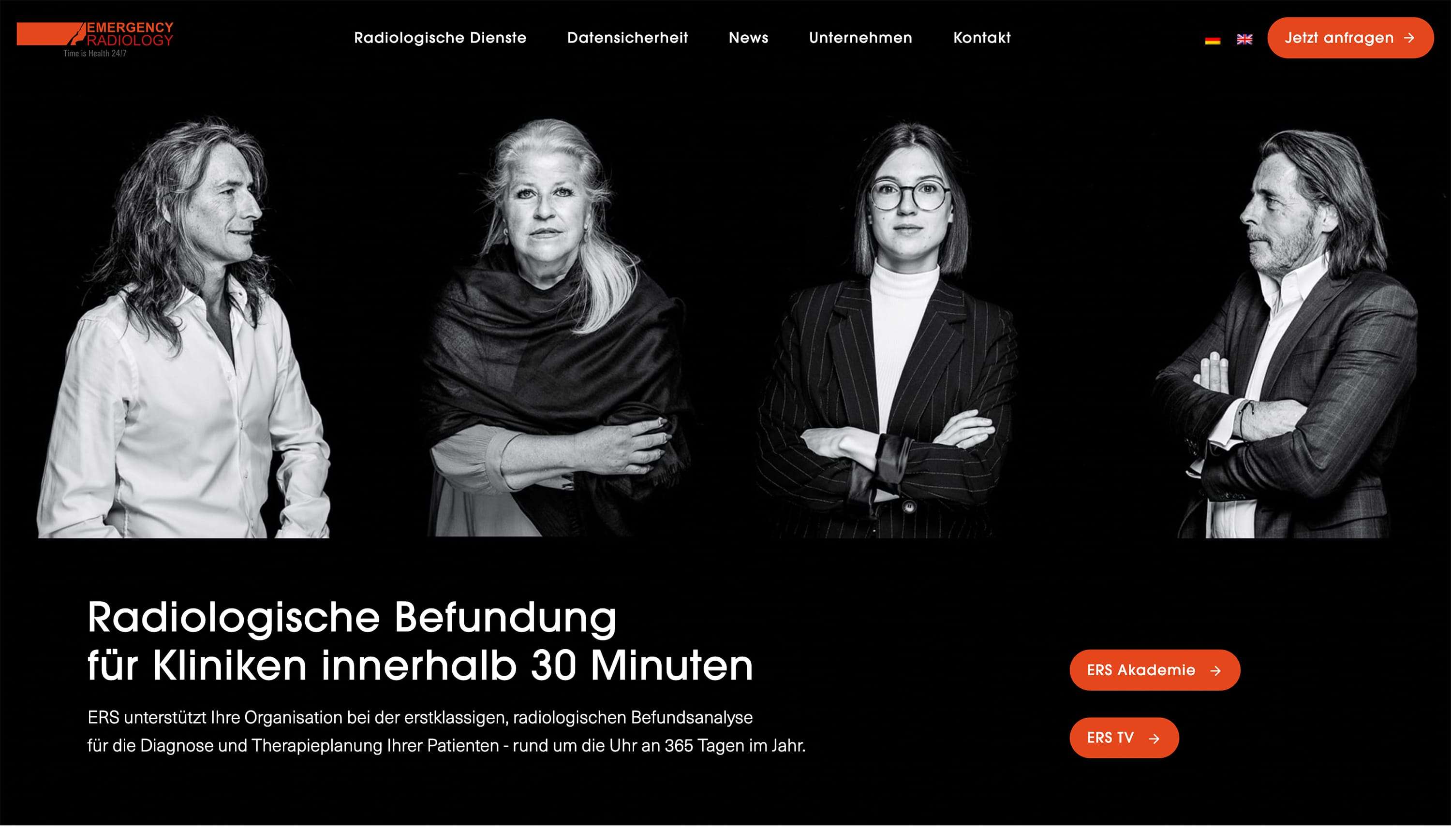 Radiologische Befundungen für Kliniken.