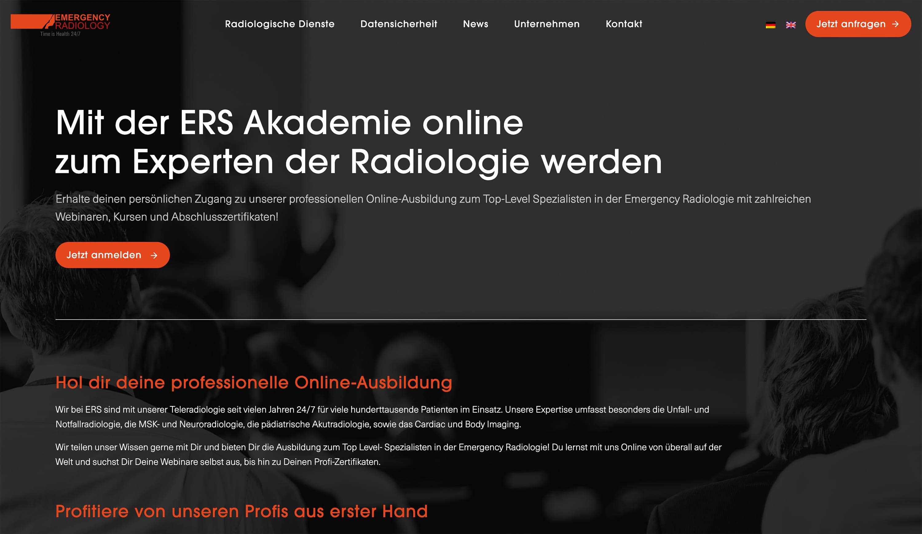 Radiologische Befundungen für Kliniken.