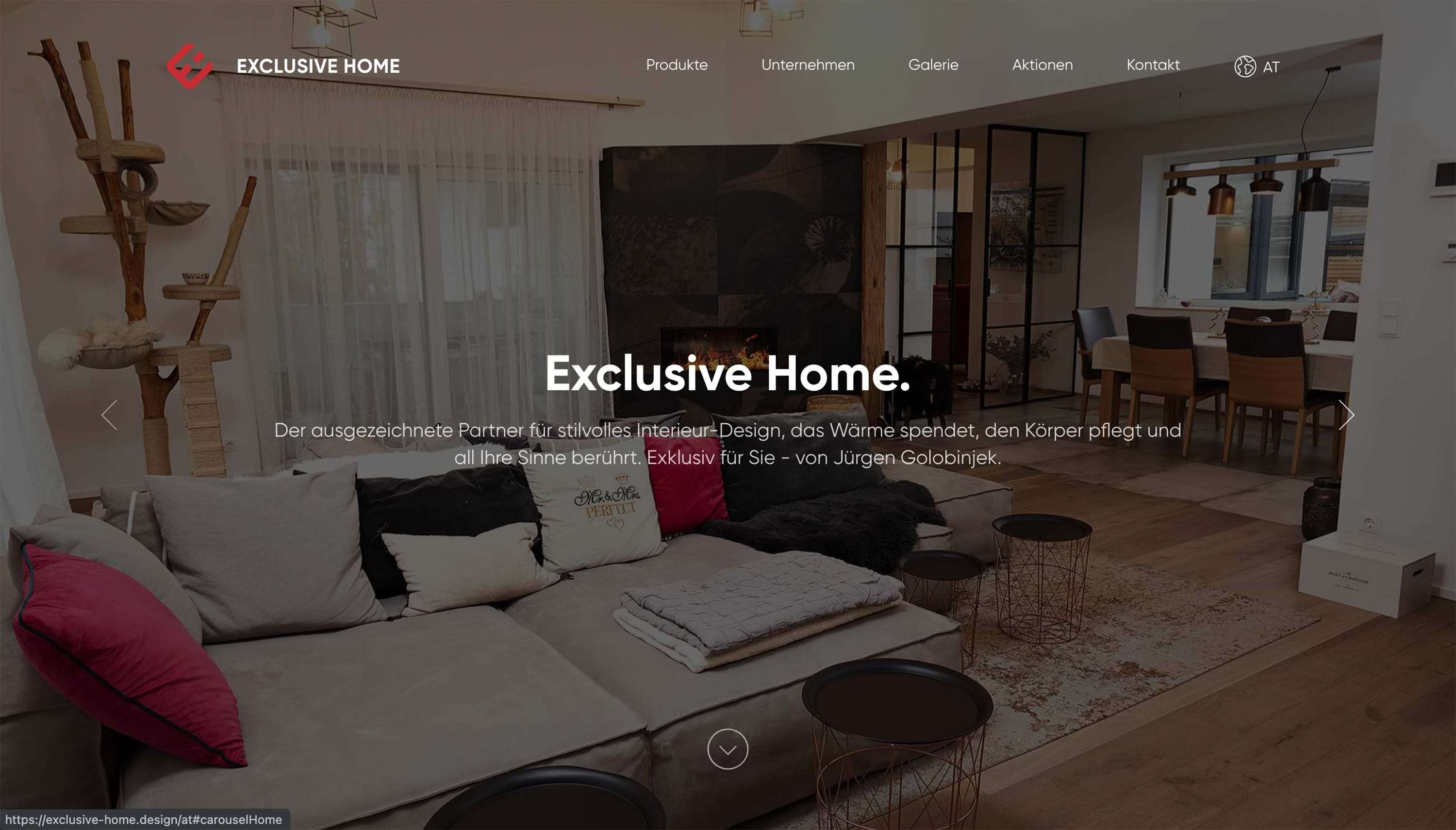 The expert for interior design and exclusive living.