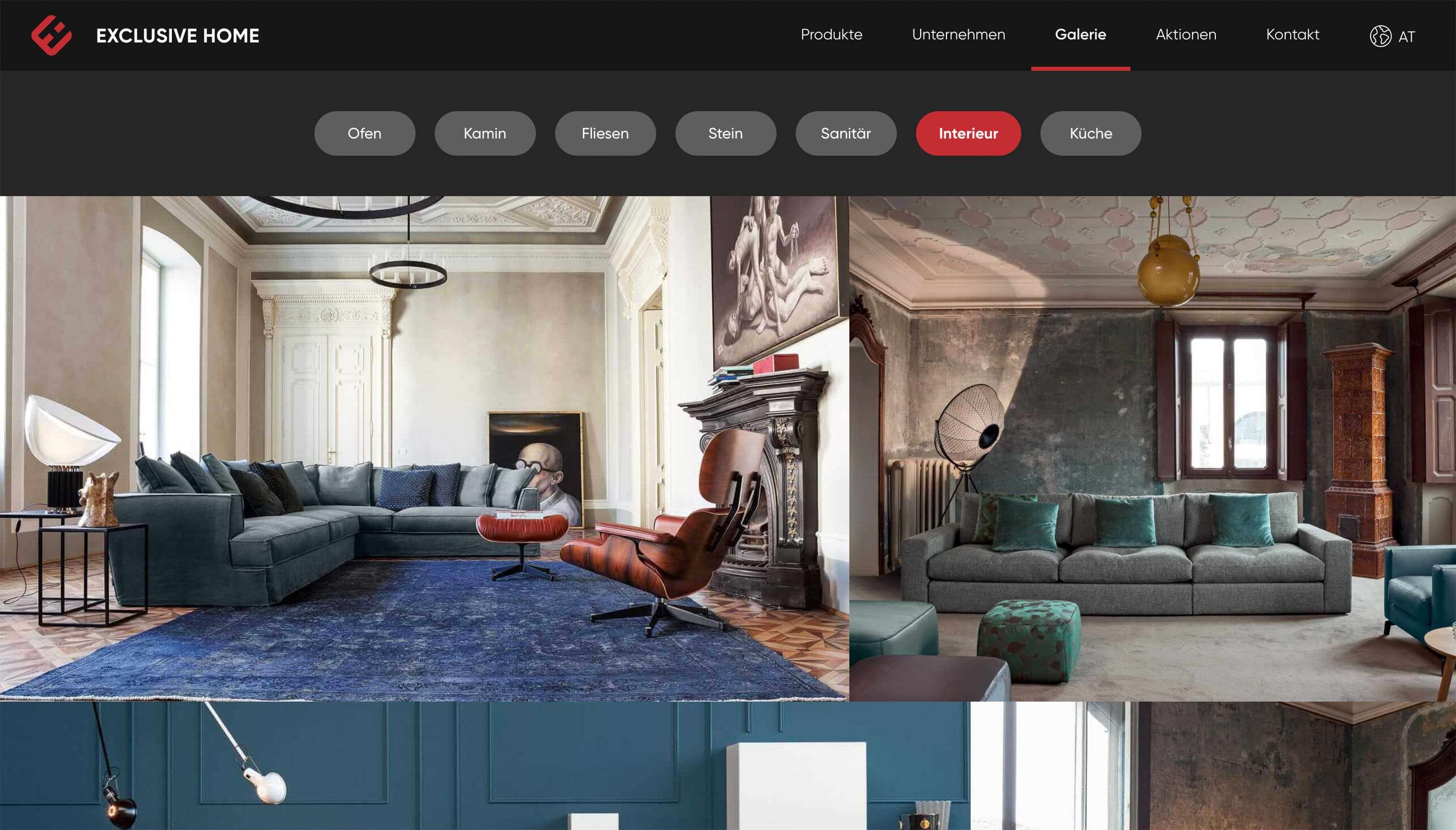 The expert for interior design and exclusive living.