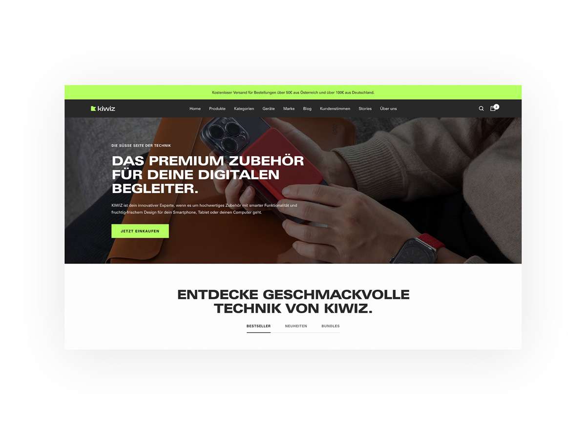 KIWIZ | Webdesign, E-Commerce