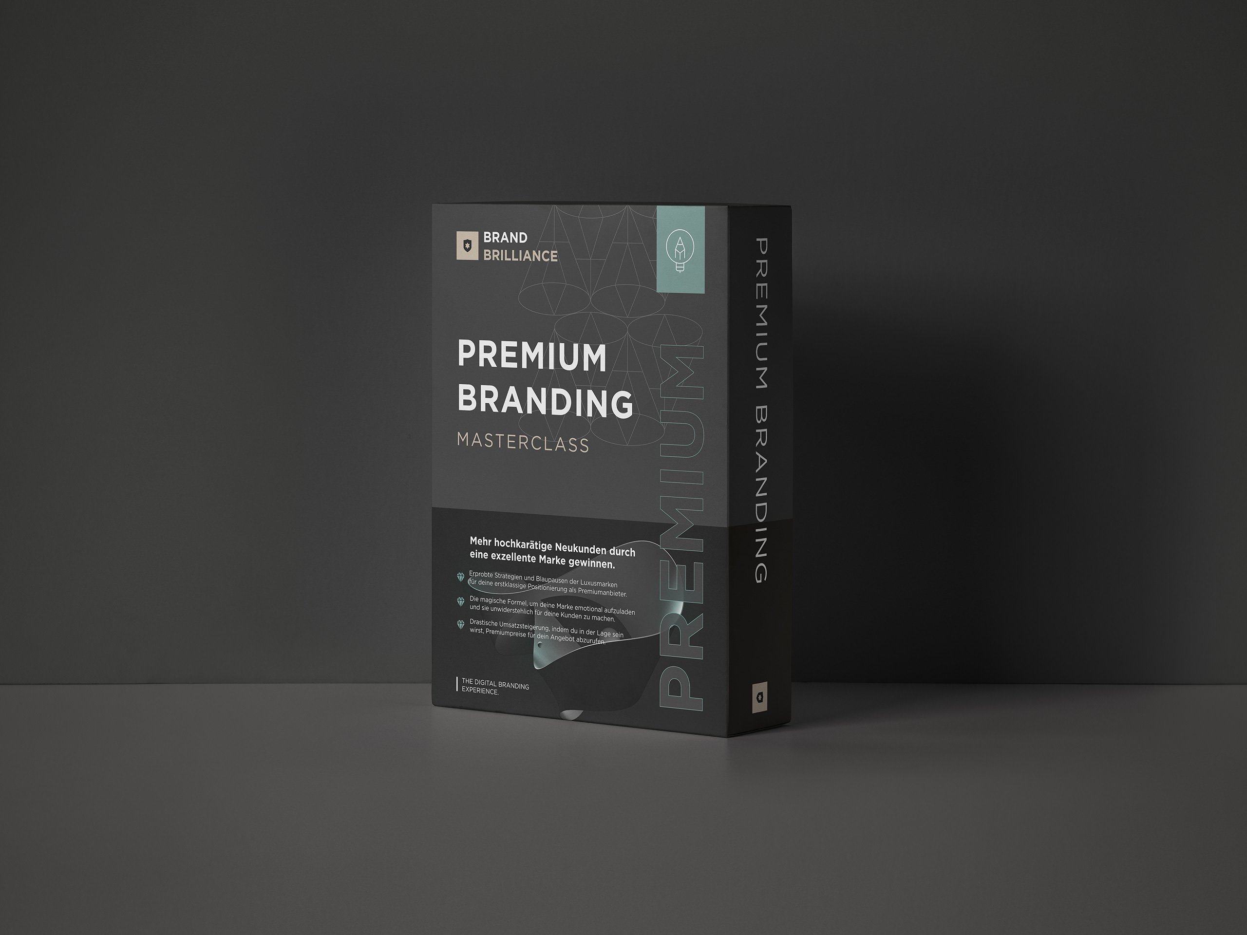 Premium Branding Masterclass: The exclusive premium branding course for entrepreneurs, service providers, agencies, and consultants serves as your digital blueprint, with which you will be able to position yourself as a premium provider, emotionally charge your brand, and become irresistible to your customers.