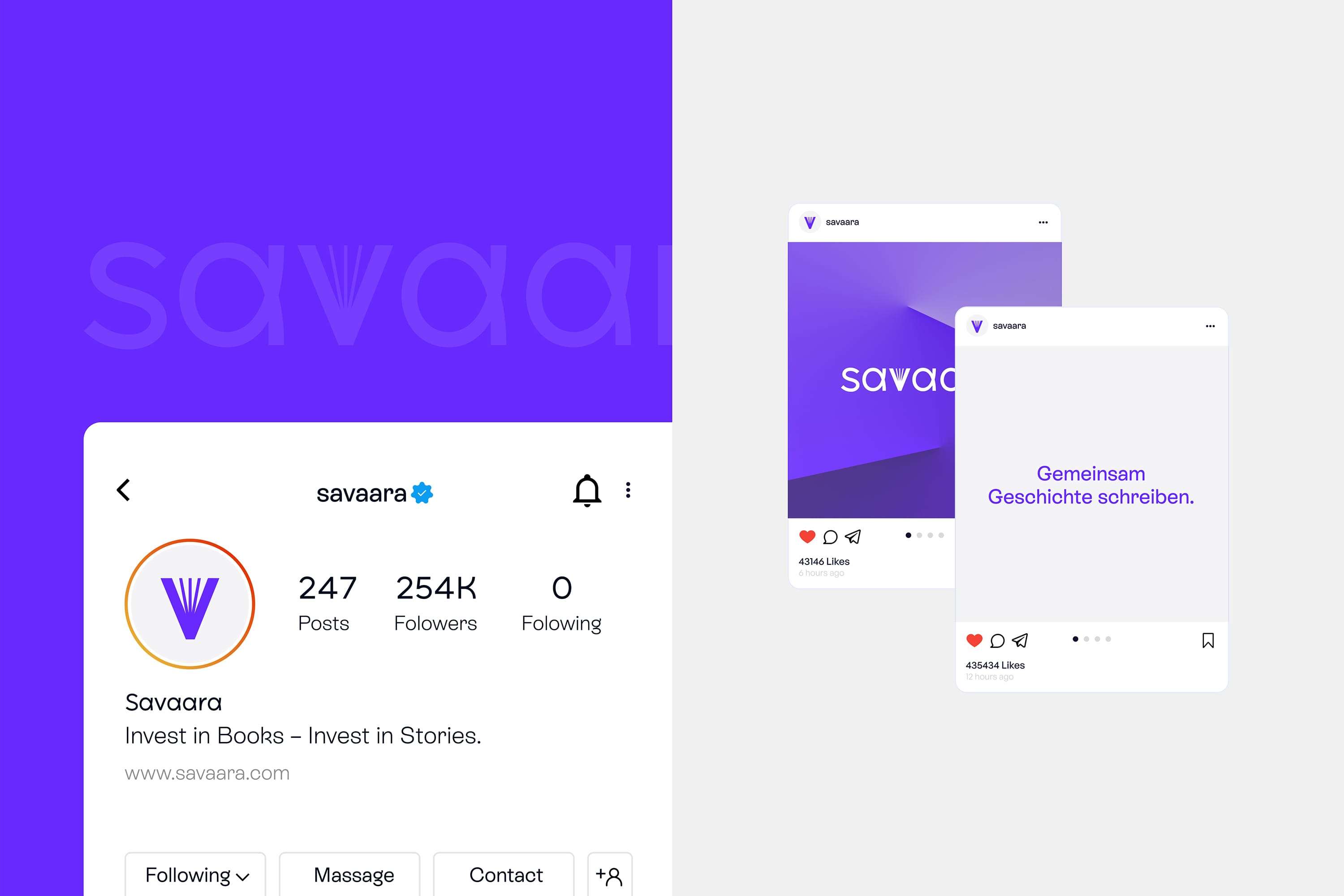 SAVAARA ist ein innovativer Verlag und eine Crowdinvesting-Plattform, die Autoren, Investoren und Leser vereint, um Buchprojekte gemeinsam umzusetzen. Mit einem ganzheitlichen Ansatz und aktiver Community eröffnet SAVAARA neue Möglichkeiten im Prozess der Bucherstellung.