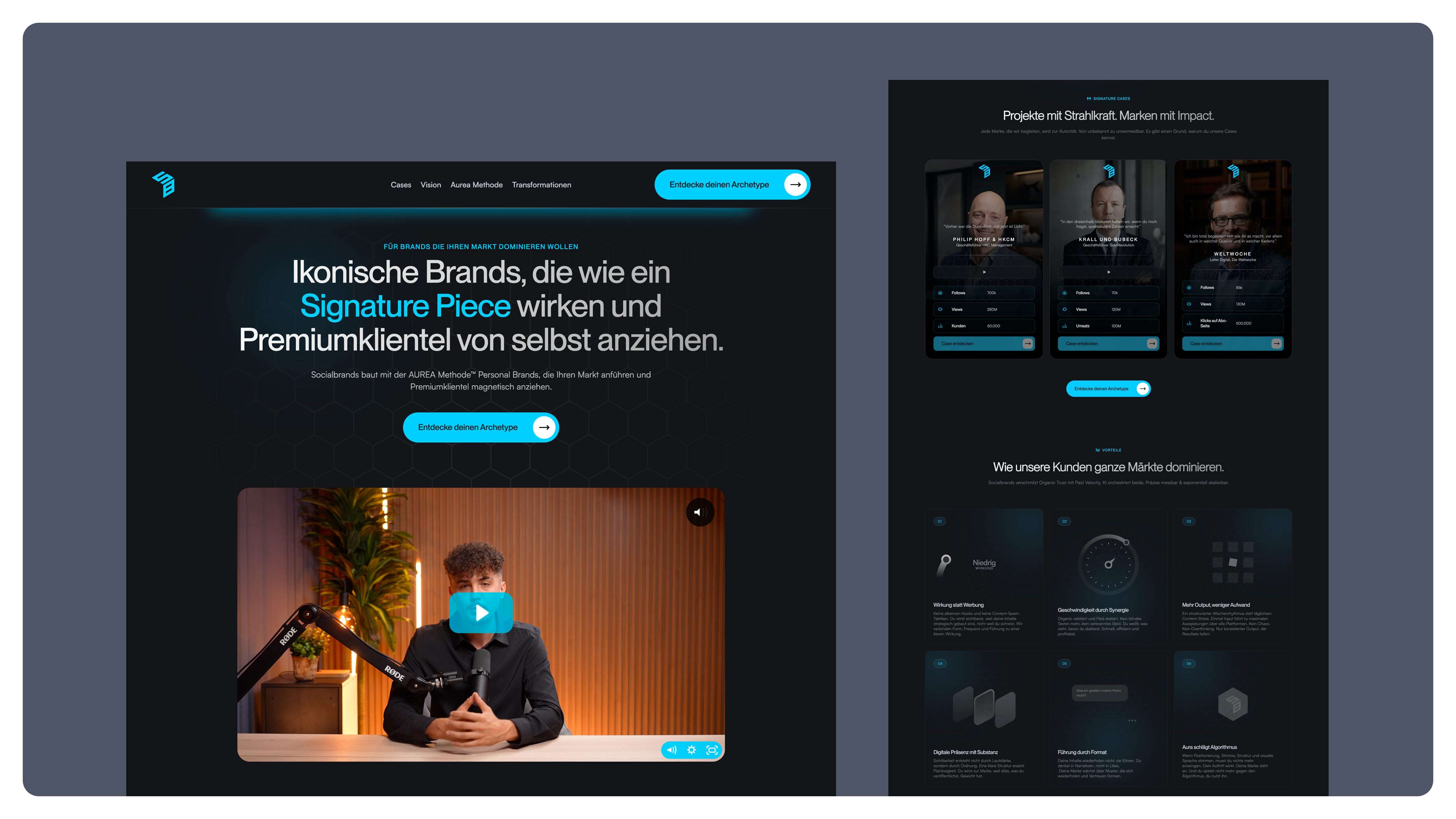 Socialbrands is a social branding agency that shapes iconic personal brands into leading digital authorities through signature design, content architecture, and peak performance.