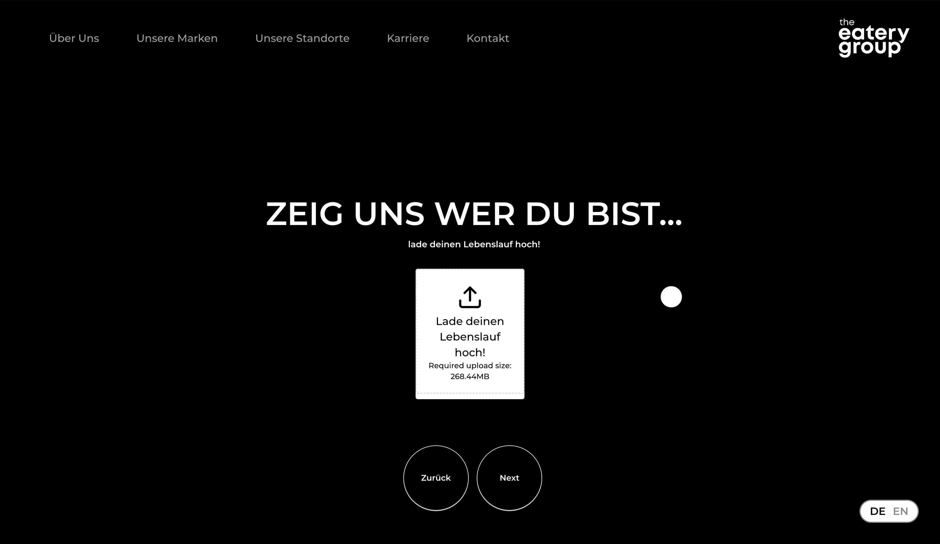 Serving Food Experience.