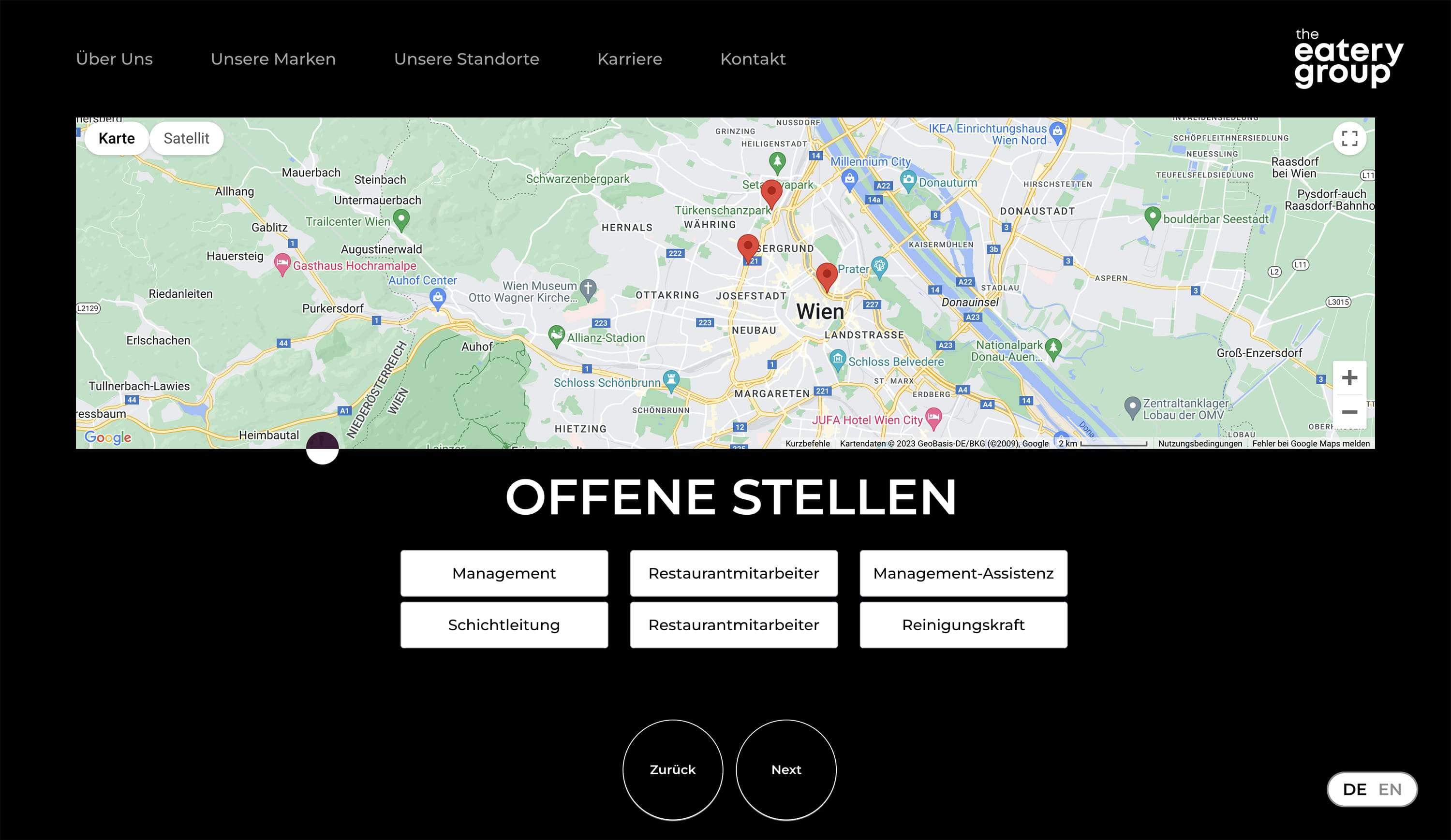 Serving Food Experience.