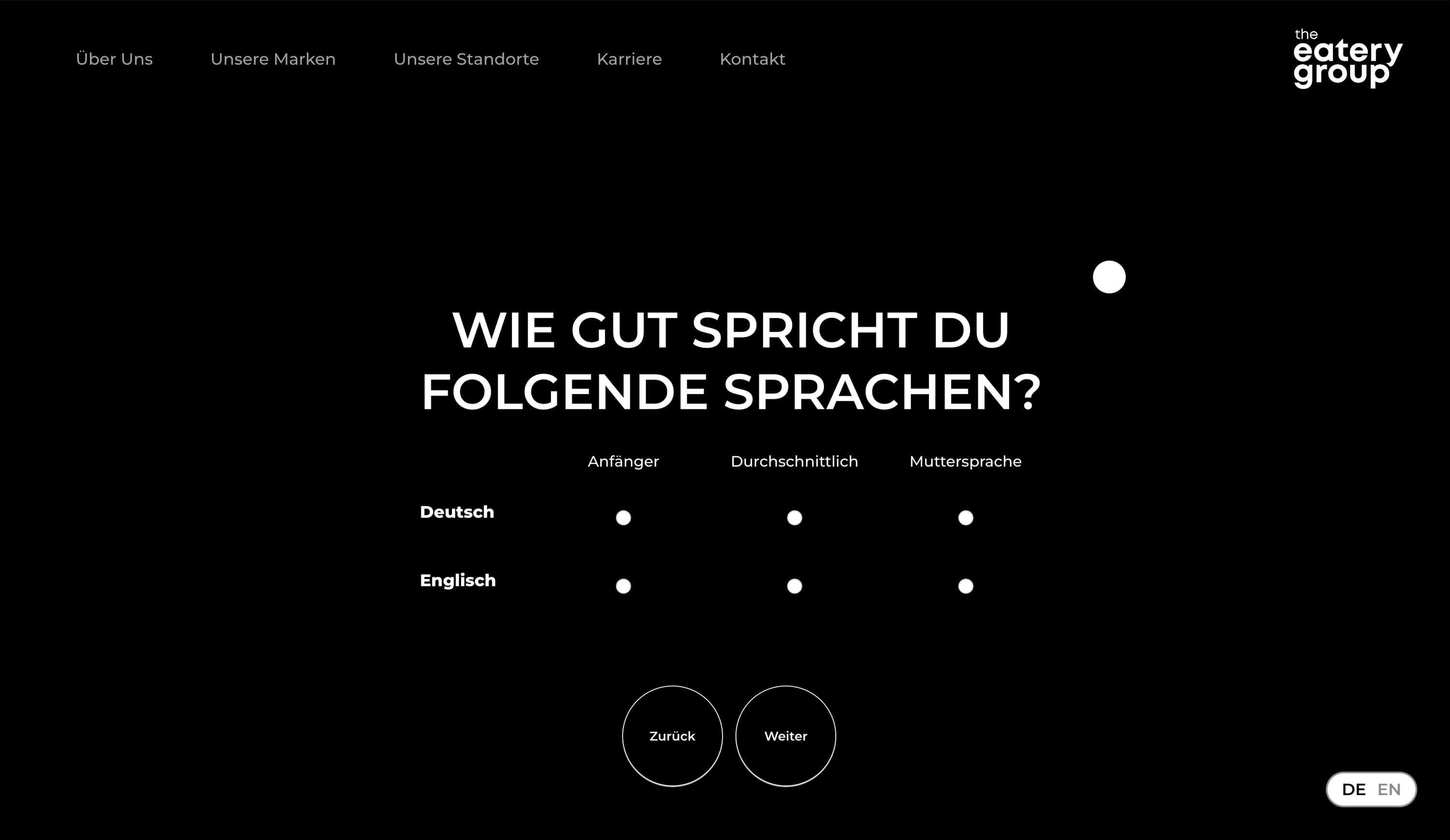 Serving Food Experience.